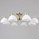 потолочная люстра illumico il0905-8csq-26 ab elite