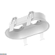 корпус встраиваемого светильника swg combo-50-wh 005081