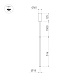 подвесной светодиодный светильник arlight sp-jedi-hang-r18-6w warm3000 039534
