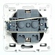 розетка 2p+e stekker эрна черный pst16-9110-03 49154