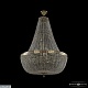 потолочная люстра bohemia ivele crystal 19051/h2/80iv g c1