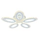 потолочная люстра escada air 10211/5led