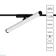 трековый светодиодный светильник arte lamp rapid a1165pl-1bk