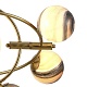 люстра на штанге delight collection planet kg1122p-7b brass