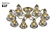 потолочная люстра velante 306-507-08