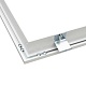 рамка для встраиваемой установки панелей arlight bx6060 white 023867