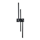 настенный светильник escada rail 10219/2led black