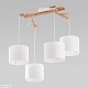 подвесная люстра tk lighting 6554 albero white