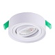 встраиваемый светильник crystal lux clt 059c1 wh