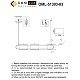 подвесная люстра omnilux narro oml-51303-03