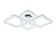 потолочный светодиодный светильник ambrella light acrylica ice fa1726