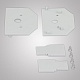 торцевая заглушка am group am557 wh