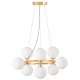 подвесная люстра lumina deco marsiada ldp 6033-9 fgd