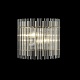 настенный светильник crystal lux aurelio ap2 gold+chrome/transparent