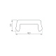 экран arlight line-1019-w8-2000 opal 053427