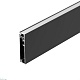 профиль arlight plintus-h55-2000 black 045442