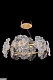 подвесная люстра violetta le3018/600 gd