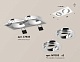 комплект встраиваемого светильника ambrella light techno spot xc (c7635, n7003) xc7635082