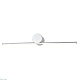 настенный светильник escada line 10291/1led silver
