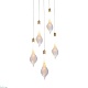 подвесной светильник delight collection p98066-5 antique brass