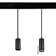 трековый светодиодный светильник crystal lux space clt 0.33 016 7w bl 4000k