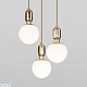 подвесной светильник eurosvet bubble 50151/3 золото