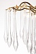 подвесная люстра garda decor 86-80358