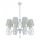 подвесная люстра arte milano 347203/8 wt+g