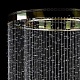 каскадная люстра artglass ramona ce