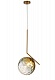 подвесной светильник indigo dolce 11007/1p gold v000120