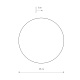 настенный светильник nowodvorski ring led l 7636