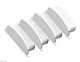 заглушка (4 шт.) ambrella light alum profile gp8180