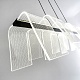 подвесная люстра led4u l7709-970 bk