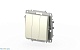 выключатель трехклавишный elbi zena vega 609-010300-254
