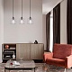 подвесной светильник escada grid 10190/3s chrome