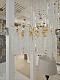 потолочная люстра odeon light hall banche 5005/8c