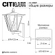 уличный настенный светильник citilux forts clu09w