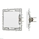 заглушка для розетки arlight sct-mgg-pl-wh 044892