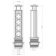 блок розеток 105s mebax 00-00001169
