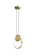 подвесной светильник am group am463 polished gold