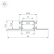 профиль arlight fantom-bent-w23-side-2000 anod 040331