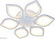 потолочная светодиодная люстра escada lotus 10216/6led 92w