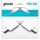 коннектор гибкий gauss tr142