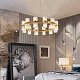 подвесная люстра delight collection arcachon 8530p/d610 gold