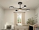люстра на штанге ambrella light linetech fl51632