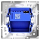 подсветка светодиодная встраиваемая voltum s70, (белый глянцевый) vls070601