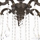 подвесная люстра bohemia ivele crystal al78101/5/175 b pd