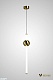 подвесной светильник am group am468 polished gold