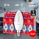 лампа светодиодная эра e14 6w 6500k led b35-6w-865-e14 r б0045339