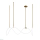 подвесной светильник loft it thread 10388p/c brass